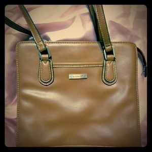Tan Liz Claiborne Shoulder purse